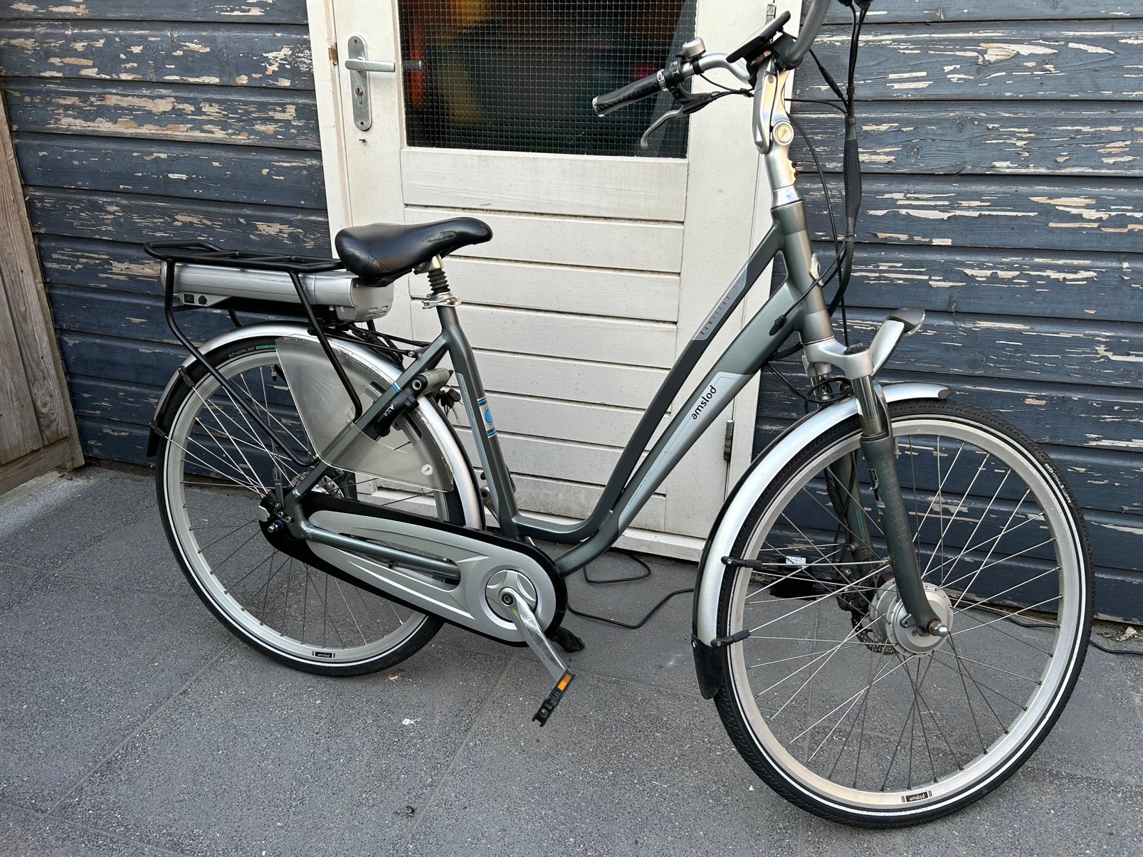 Amslod Hamilton ST elektrische fiets platina XL 622WH accu, Ophalen, Zo goed als nieuw, Overige merken
