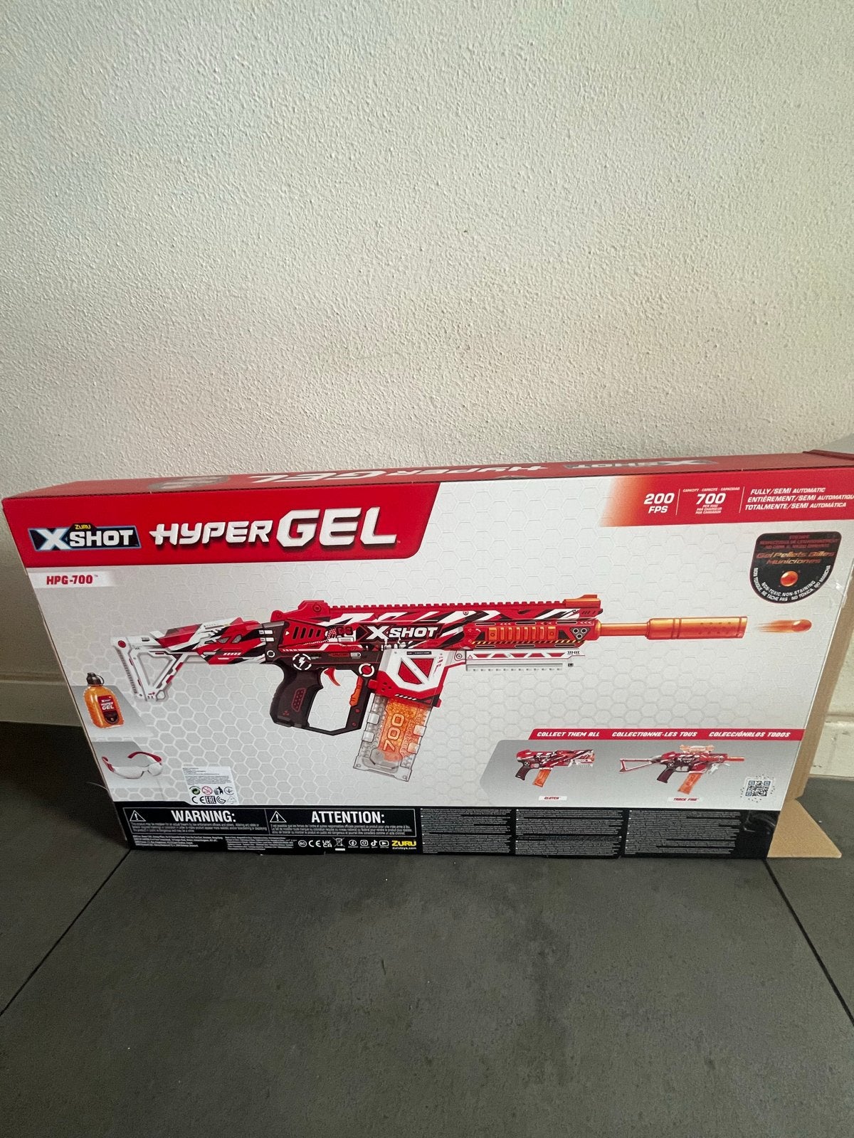 X-Shot Hyper Gel Blaster HPG-700 (200fps) - als nieuw, Ophalen of Verzenden, Zo goed als nieuw