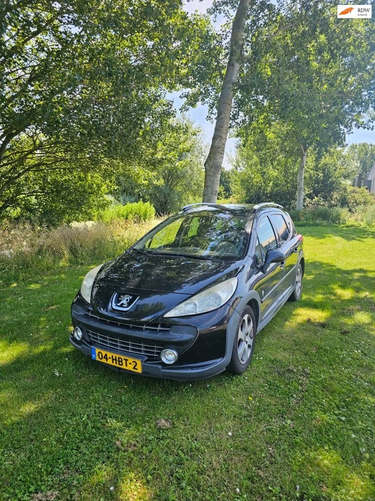 Peugeot 207 SW Outdoor 1.6 VTi XS, Gebruikt, 4 cilinders, Origineel Nederlands, Handgeschakeld