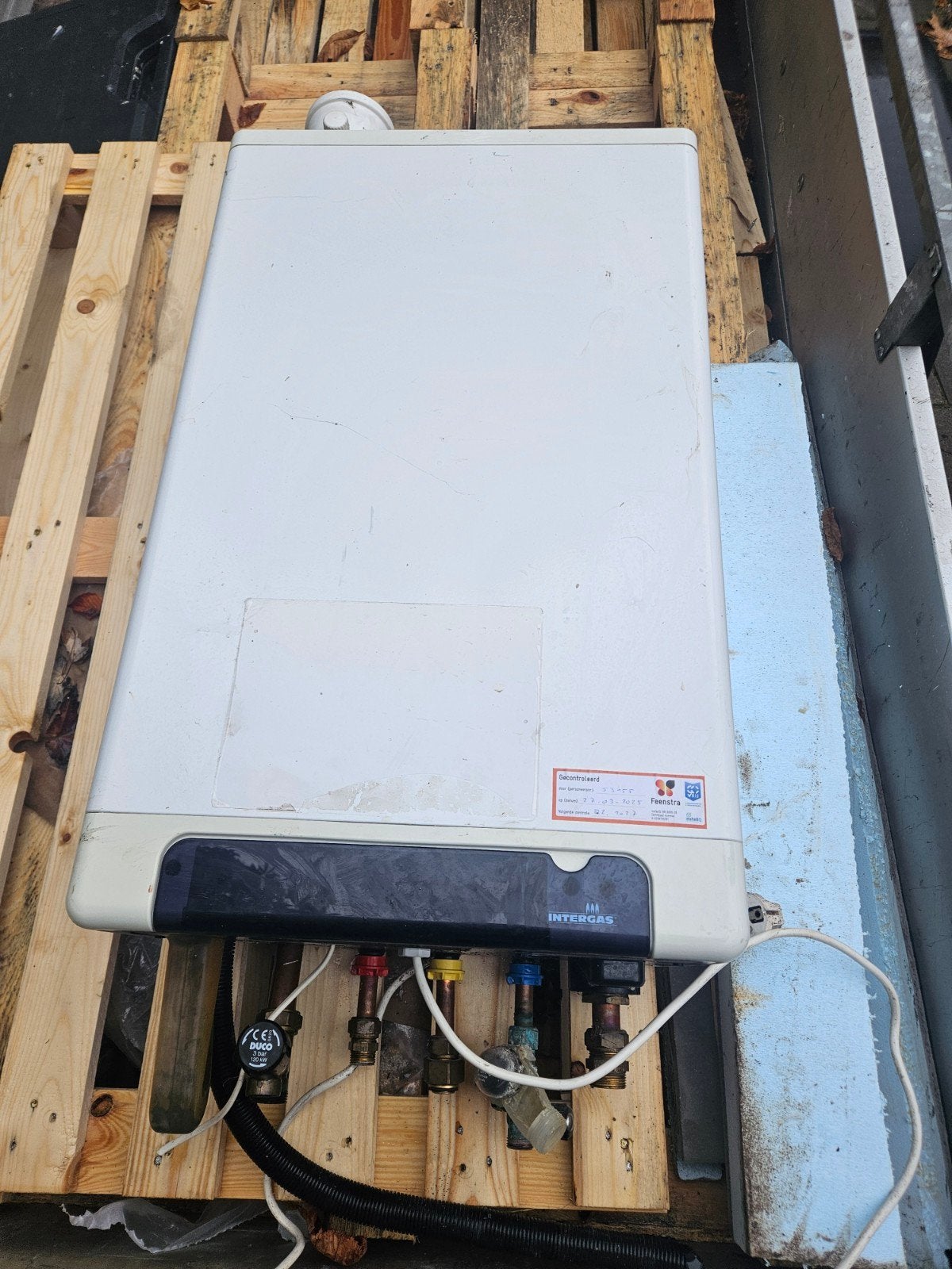 Intergas Kompakt HRE 36/30 CV-ketel - Gebruikt, Ophalen, Gebruikt, 20 tot 100 liter, Aardgas