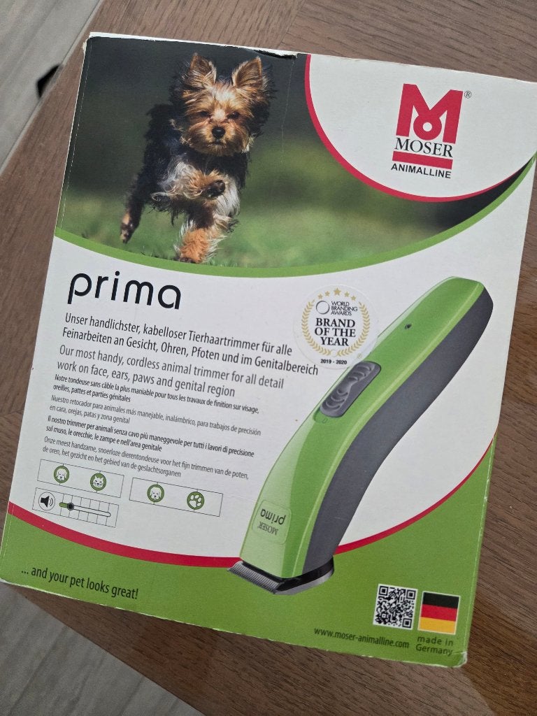 Moser Prima trimmer voor dieren, Dieren en Toebehoren, Ophalen, Zo goed als nieuw