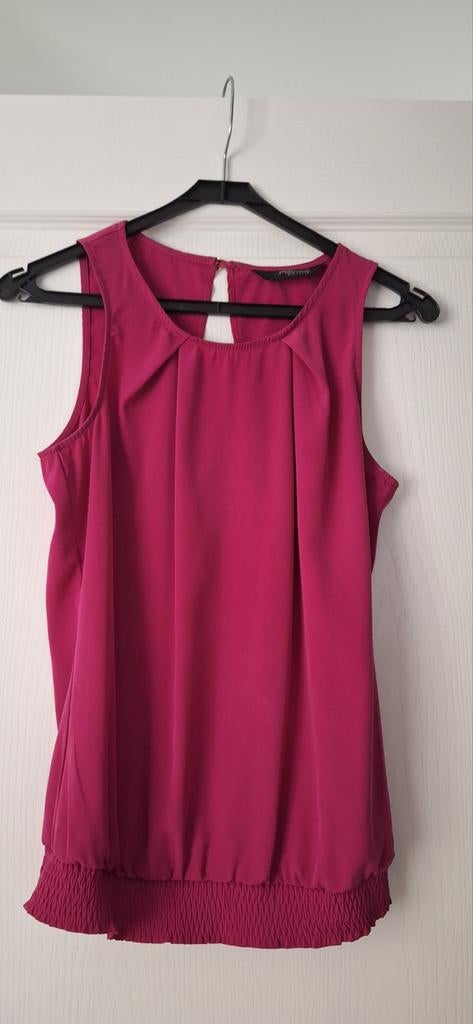 Rose nette tuniek top maat s, Ophalen of Verzenden, Zo goed als nieuw, Maat 38/40 (M), Roze