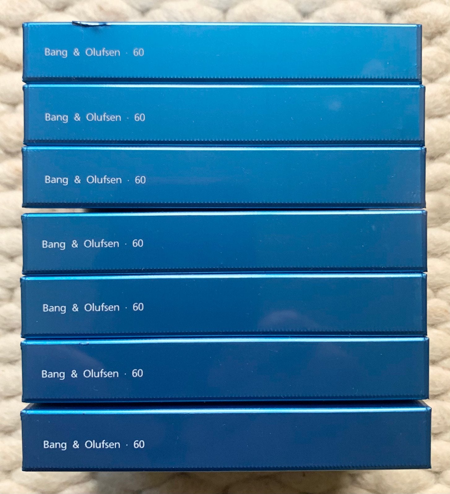 Zeldzaam NOS Bang & Olufsen Chrome 60 cassettebandjes B&O II, Carl-Bosch-Straße 38⁩ 67063 Ludwigshafen am Rhein Duitsland, 2 t/m 25 bandjes