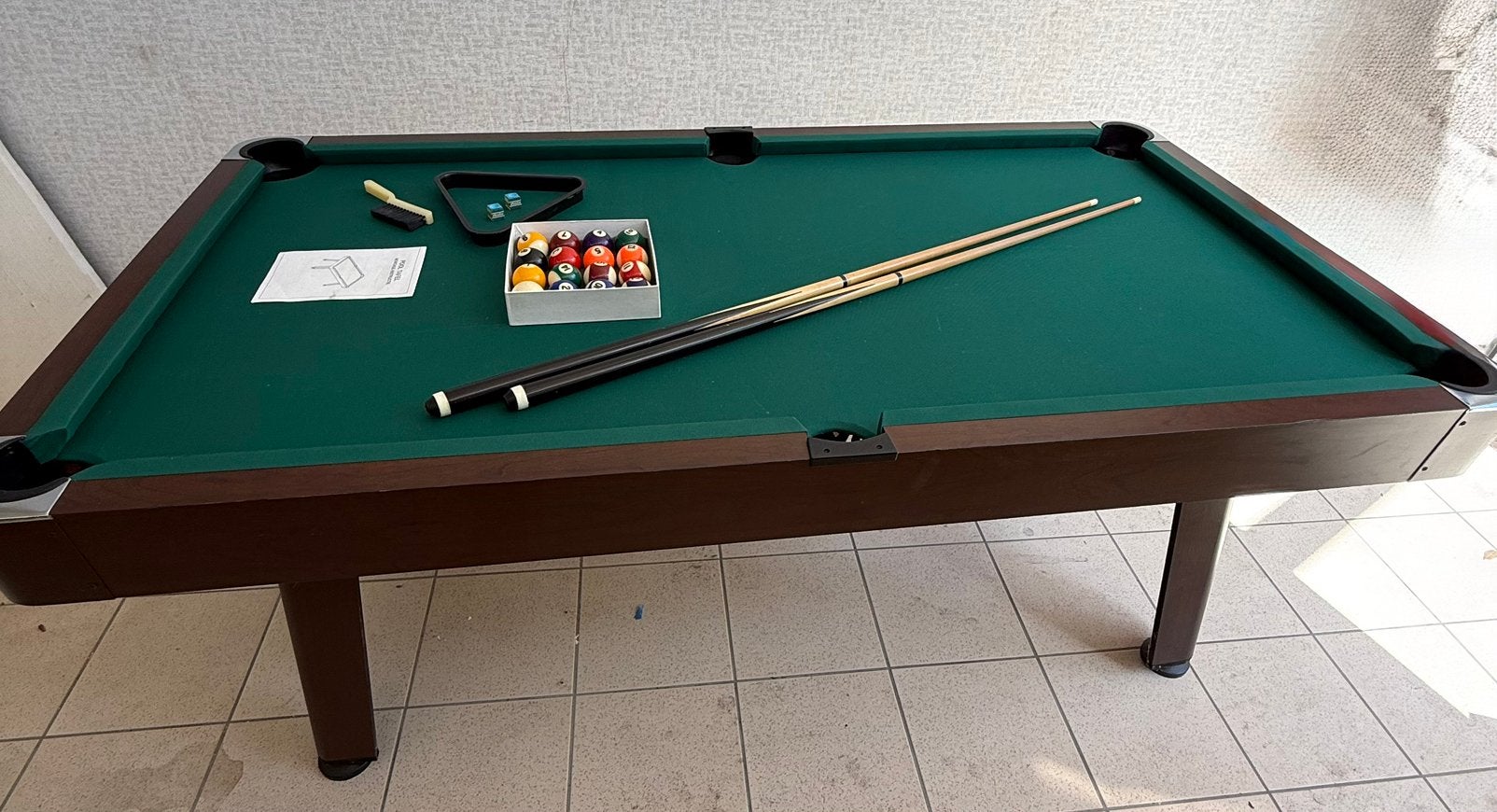 Pool tafel, Ophalen, Gebruikt, Pooltafel