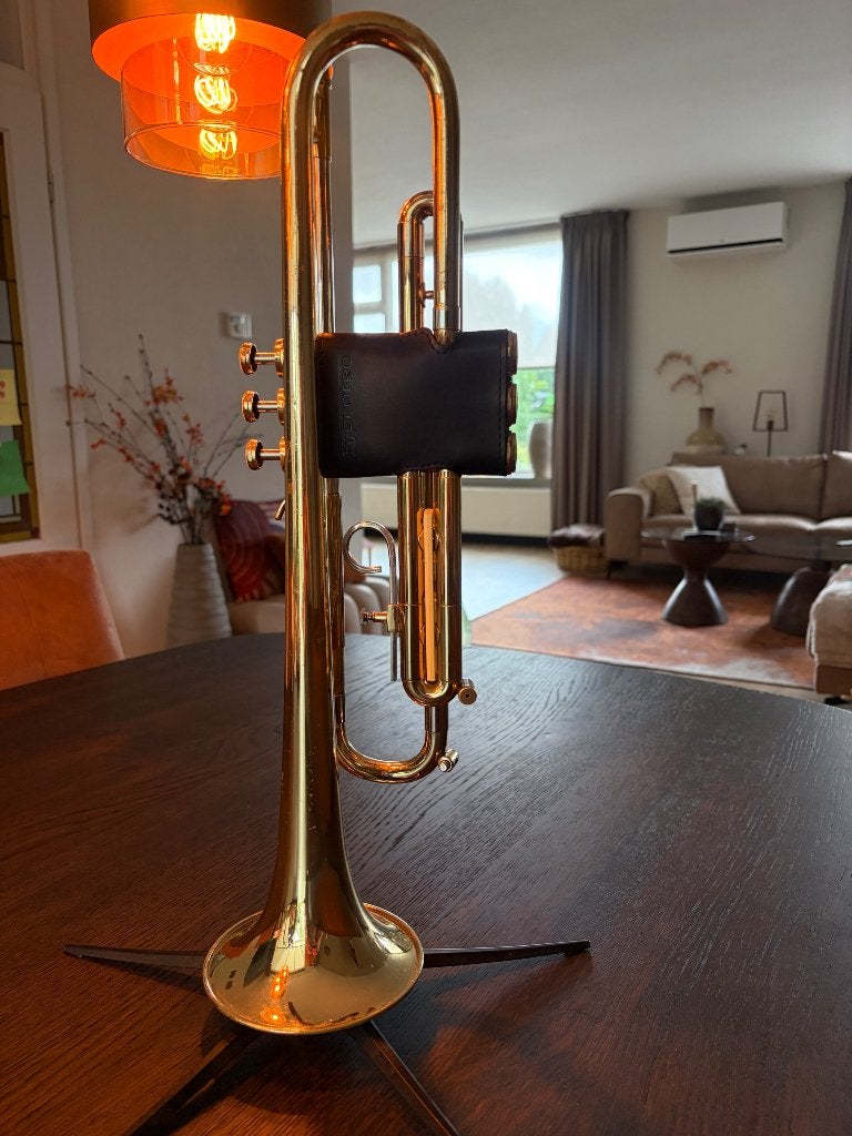 Trompet Getzen 300 Series, Muziek en Instrumenten, Ophalen of Verzenden, Gebruikt, Bes-trompet, Met koffer