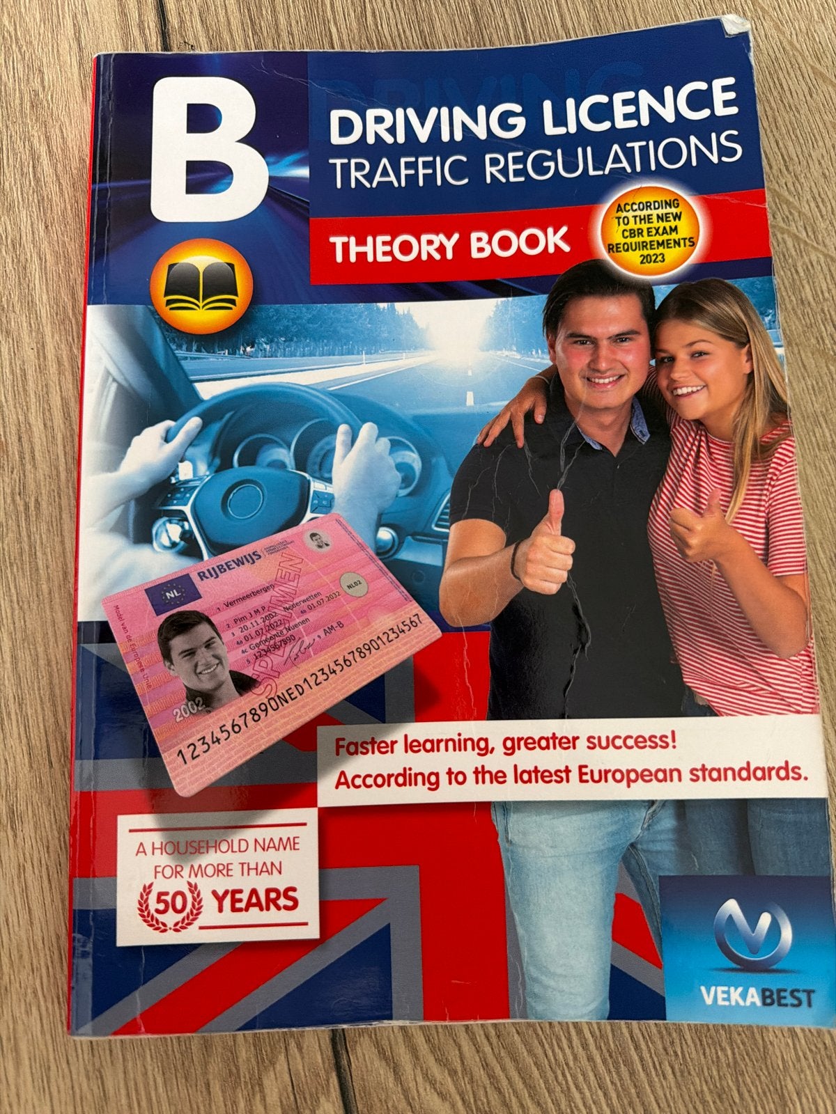 Vekabest Driving License B Theoriy Book 2023, Verzenden, Beta, Zo goed als nieuw, Niet van toepassing