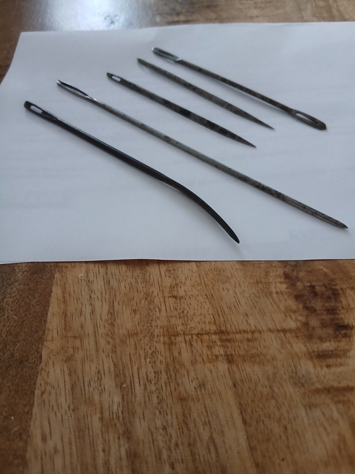OUDE Naalden set - Diverse maten en vormen, Ophalen of Verzenden, Gebruikt, Garen of Naald(en)