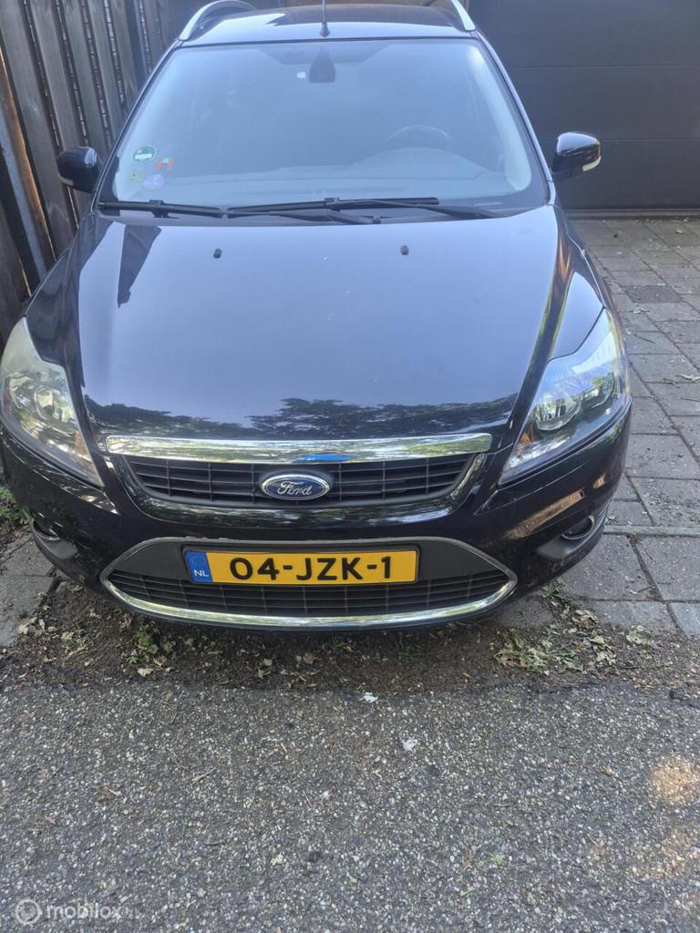 Ford Focus Wagon 1.8 Limited Flexi Fuel, 125 pk, Gebruikt, 4 cilinders, Zwart
