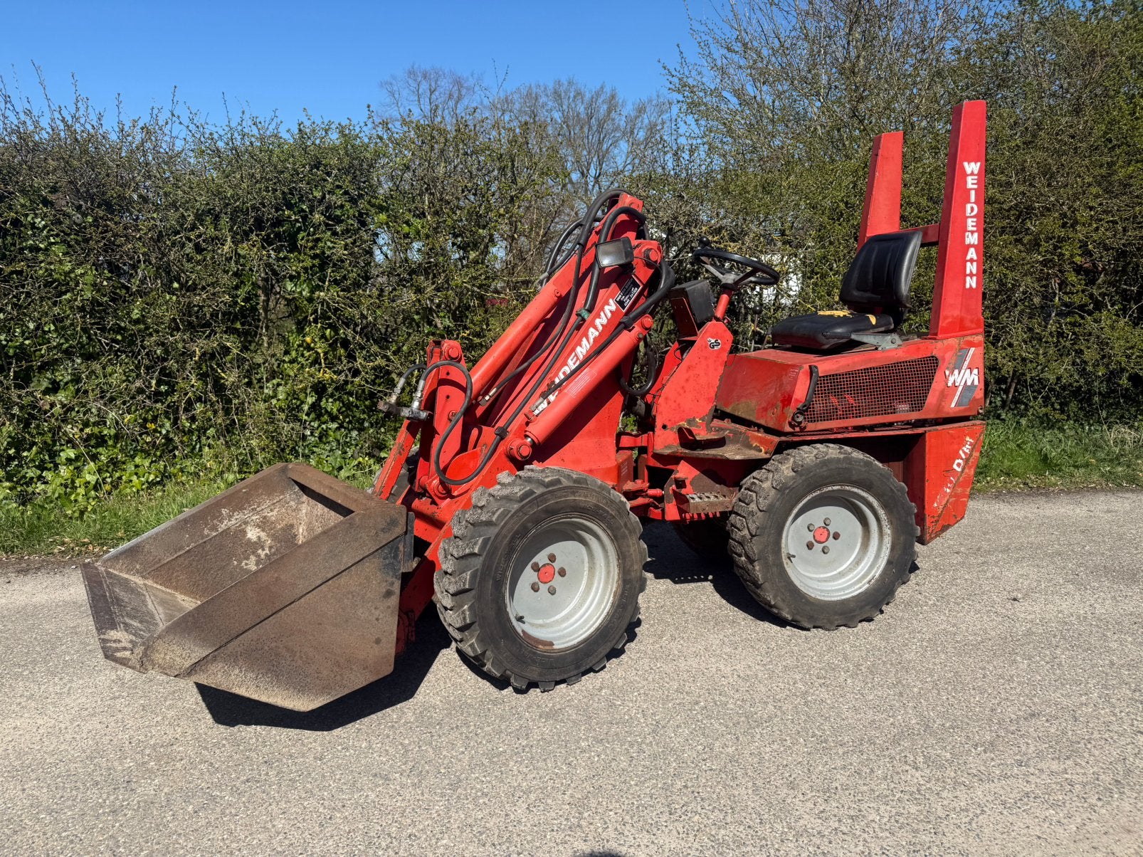 Weidemann shovel, Ophalen, Weidemann, Weidemann, Weidemann
