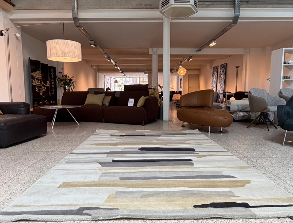 Brink en Campman tapijt Harlequin Zeal Pewter 43004, Huis en Inrichting, Stoffering | Tapijten en Kleden, Ophalen, Zo goed als nieuw
