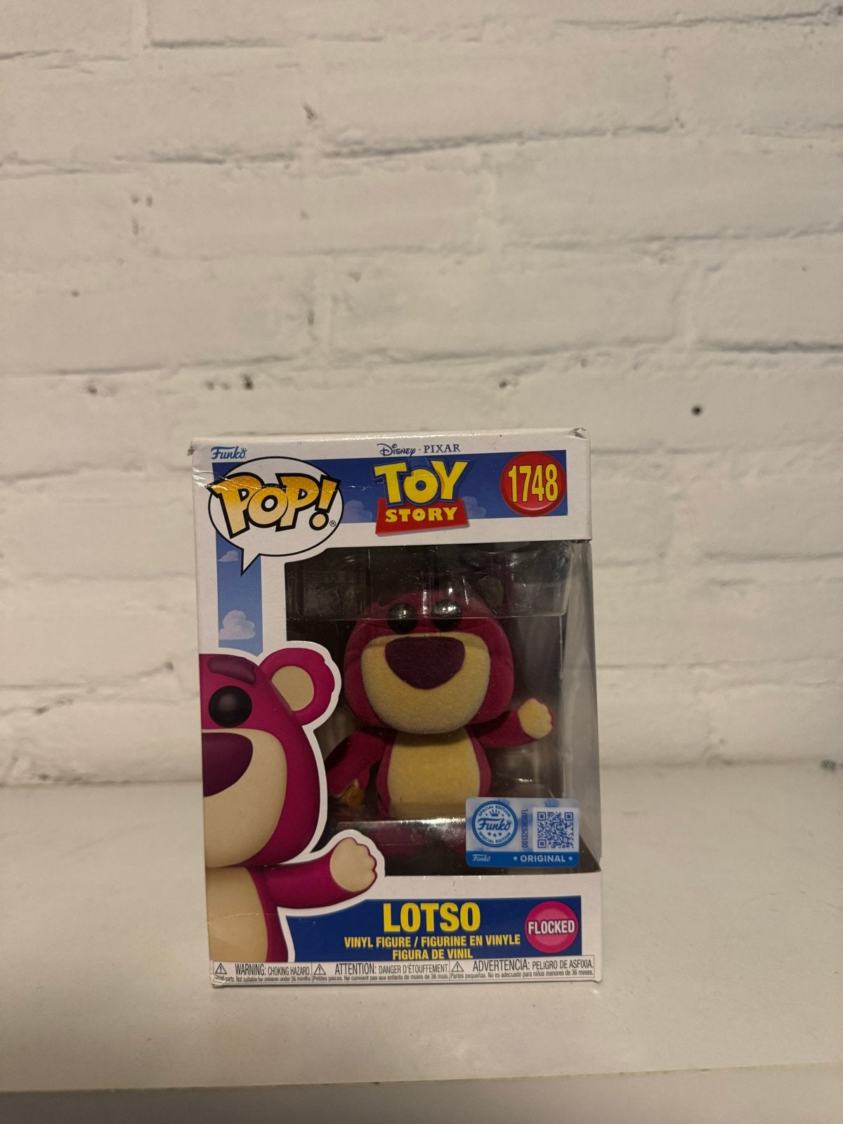 Funko Pop! Disney Pixar Toy Story Lotso Flocked #1748 - Besc, Ophalen of Verzenden, Gebruikt