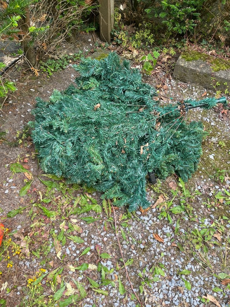 Kerstboom, Diversen, Kerst, Ophalen, Gebruikt