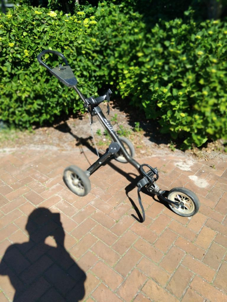 Bullet golf trolley, Ophalen, Gebruikt, Golfkar