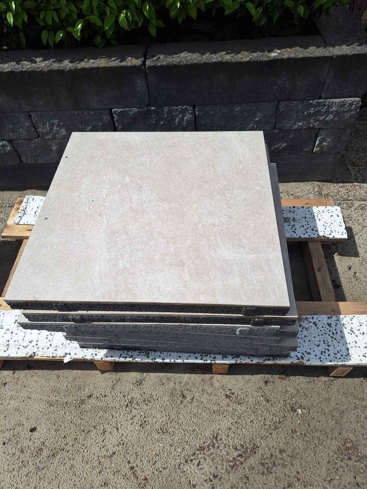 8x GeoCeramica 60x60x4 Grande Piazza Bologna, Ophalen, Keramiek, Nieuw, Minder dan 5 m²