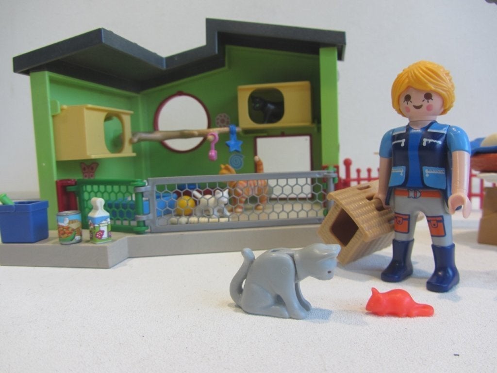 Foto 6 van Playmobil Kattenverblijf – 9276 dieren opvang