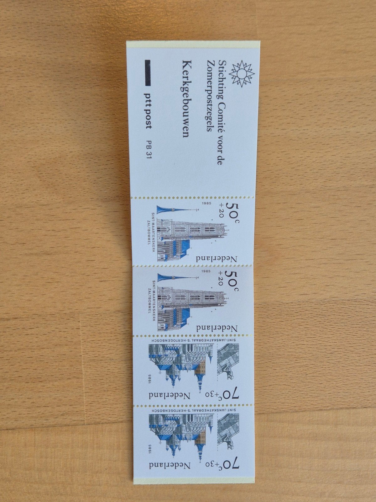 Nederland 1985 postzegelboekje PB31, Postzegels en Munten, Postzegels | Nederland, Ophalen of Verzenden, Na 1940, Postfris