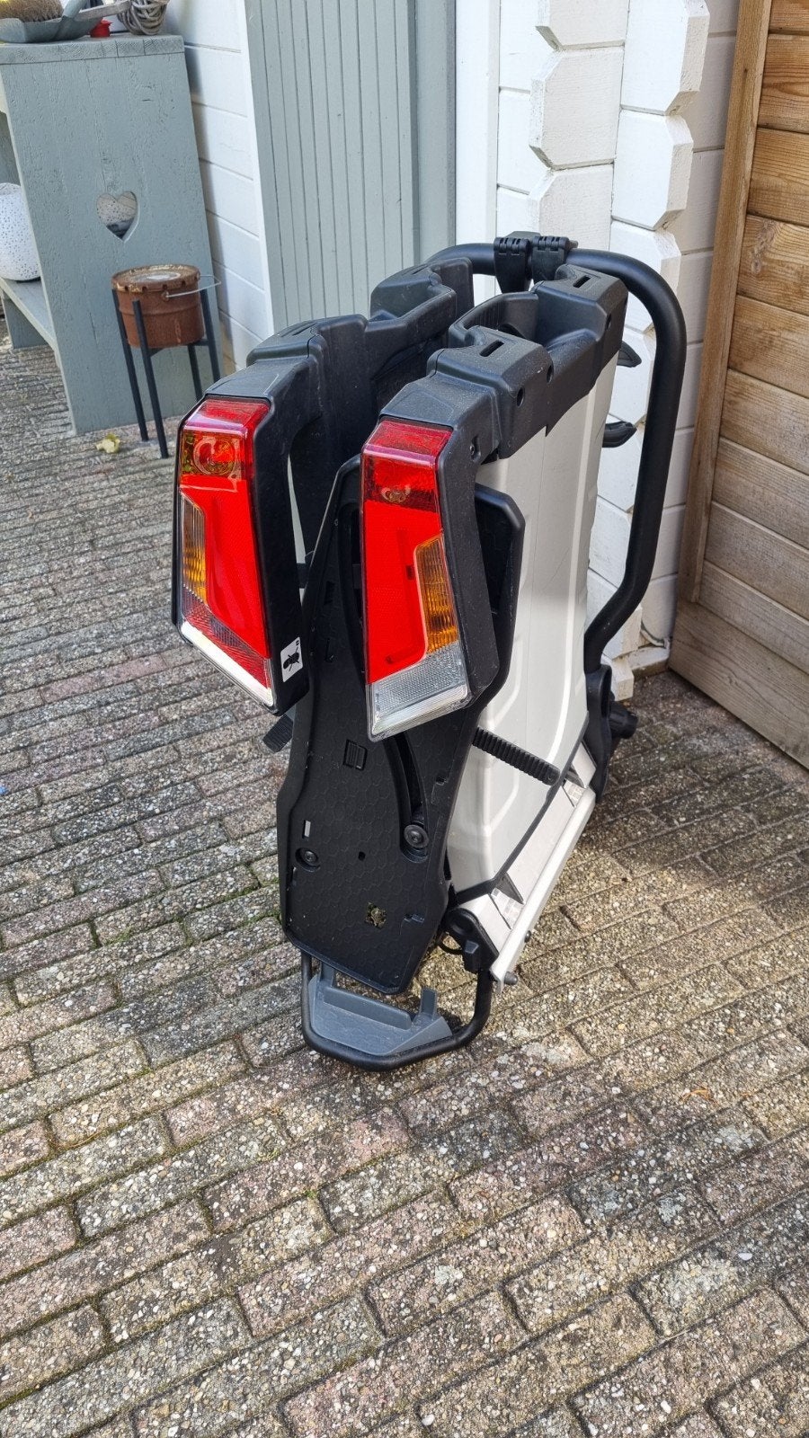 Thule EasyFold XT F2 Fix4bike drager voor twee fietsen, Auto diversen, Fietsendragers, Ophalen, Zo goed als nieuw, 2 fietsen, Trekhaakdrager