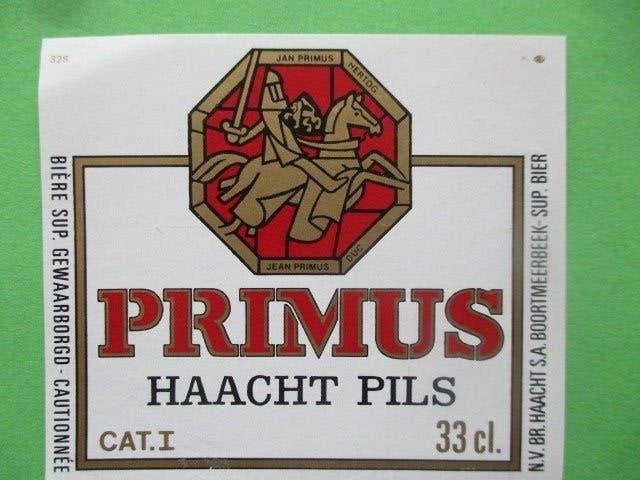 bieretiket Belgie 25-8 (H13) haacht, Ophalen of Verzenden, Nieuw, Overige typen, Overige merken