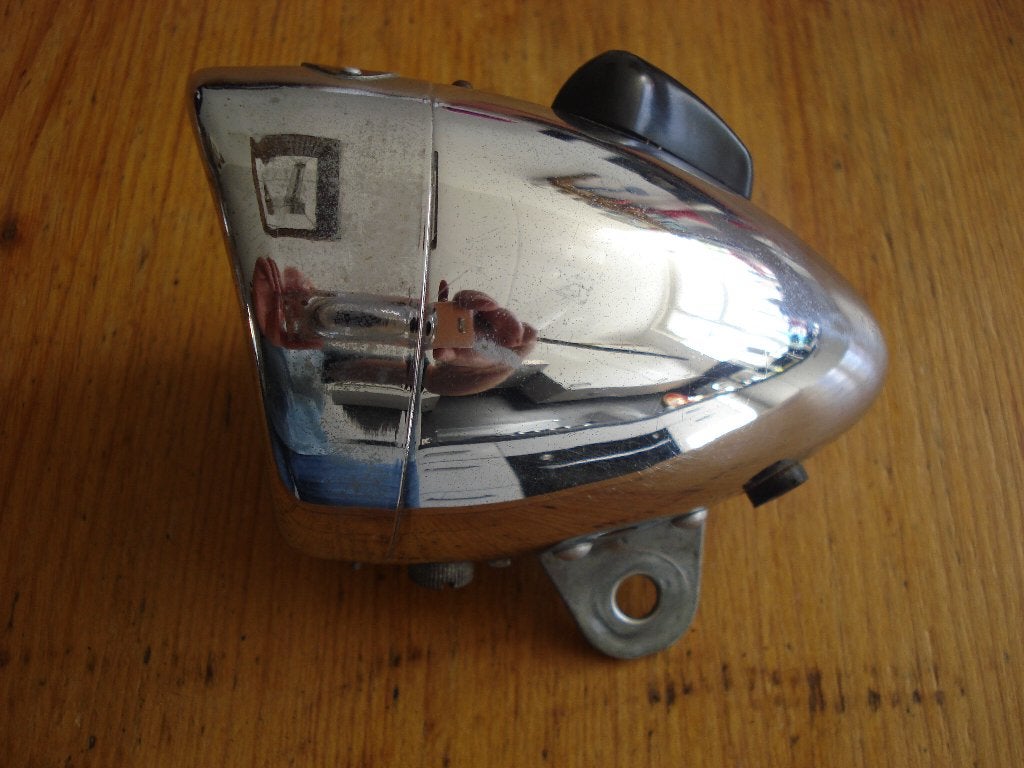 oldtimer koplamp fiets brommer FAKO onderdelen, Ophalen, Gebruikt, Koplamp, Overige merken