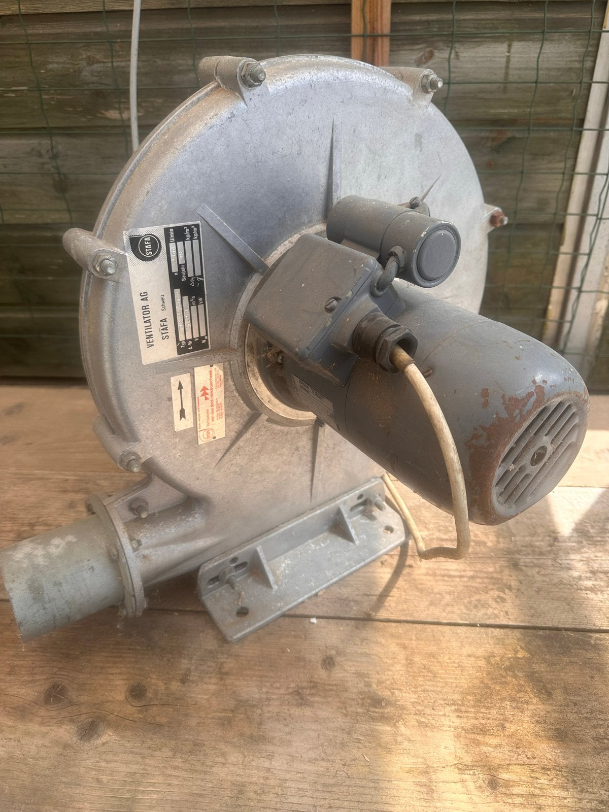 Stäfa Ventilator Slakkenhuis - Krachtige Afzuiging, Ophalen, Gebruikt, Afzuiger