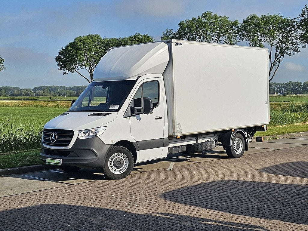 MERCEDES-BENZ SPRINTER 317 bakwagen laadklep!, Automaat, Gebruikt, Wit, Mercedes-Benz