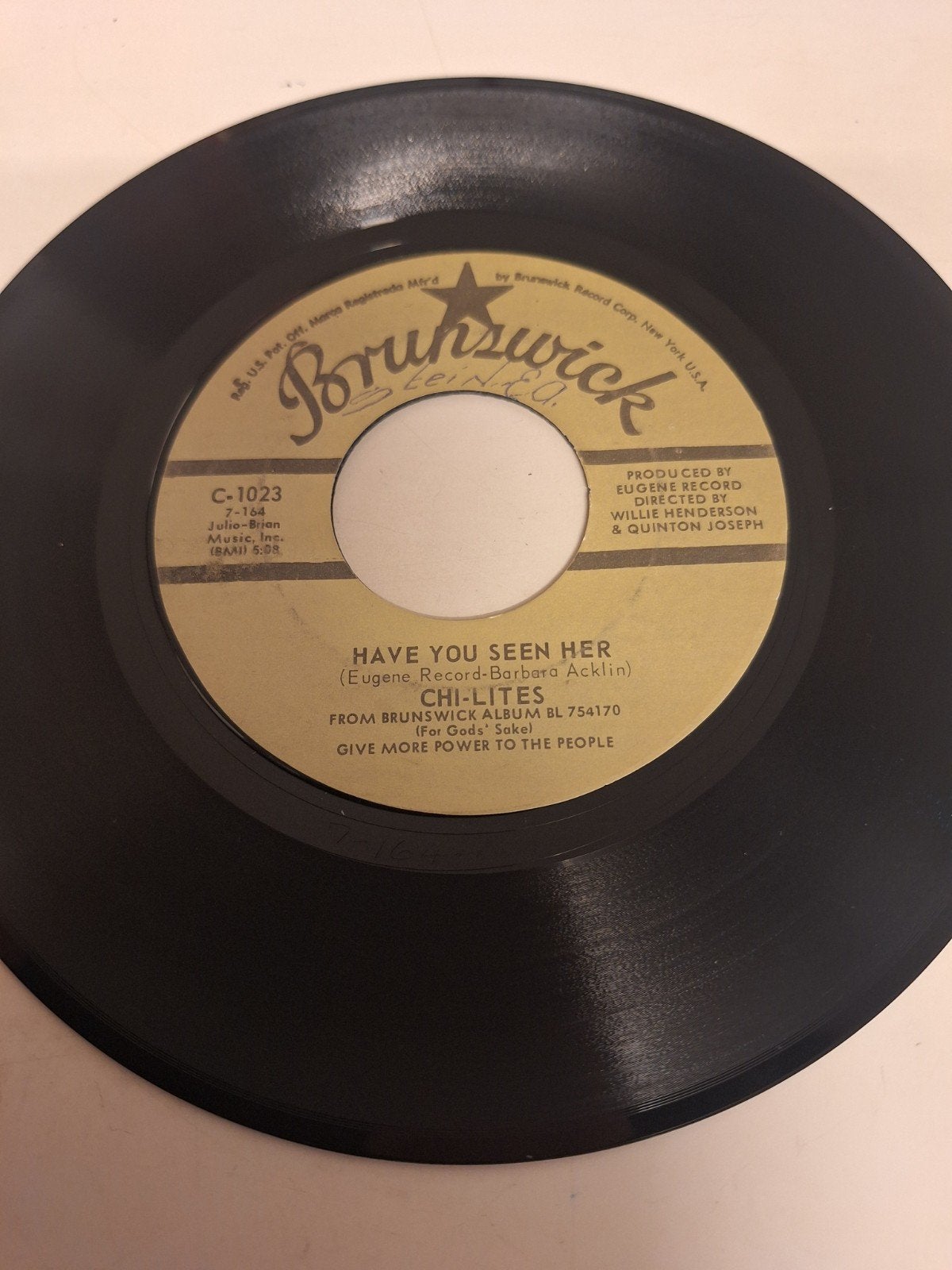 Chi Lites - Have you seen her, 1971., Verzenden, 7 inch, Soul