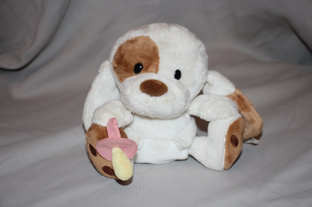 pluche hondenknuffel van het merk Mylo & Friends - GIRL 20cm, Zo goed als nieuw, Middelgroot (20 tot 80 cm), Wit, Hond