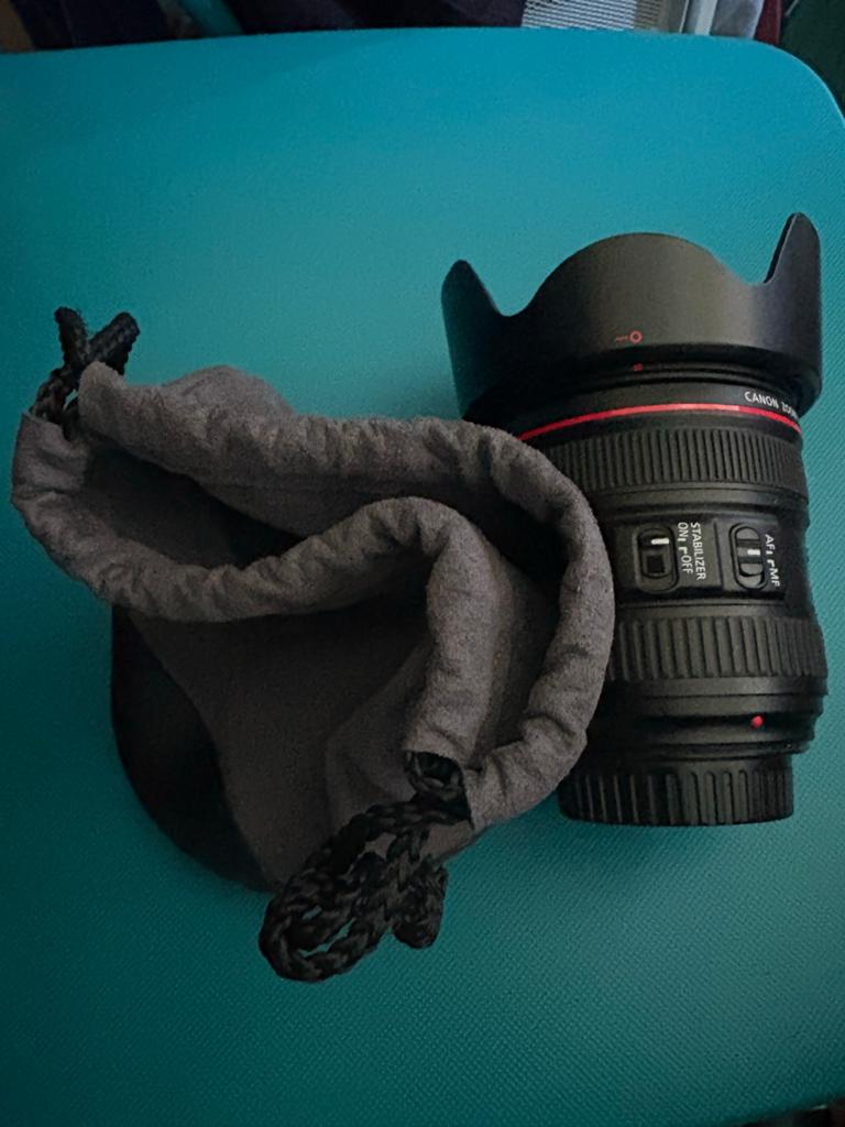 Canon Zoom Lens EF 24-70mm F.4 IS USM, Audio, Tv en Foto, Fotografie | Lenzen en Objectieven, Ophalen of Verzenden, Zo goed als nieuw