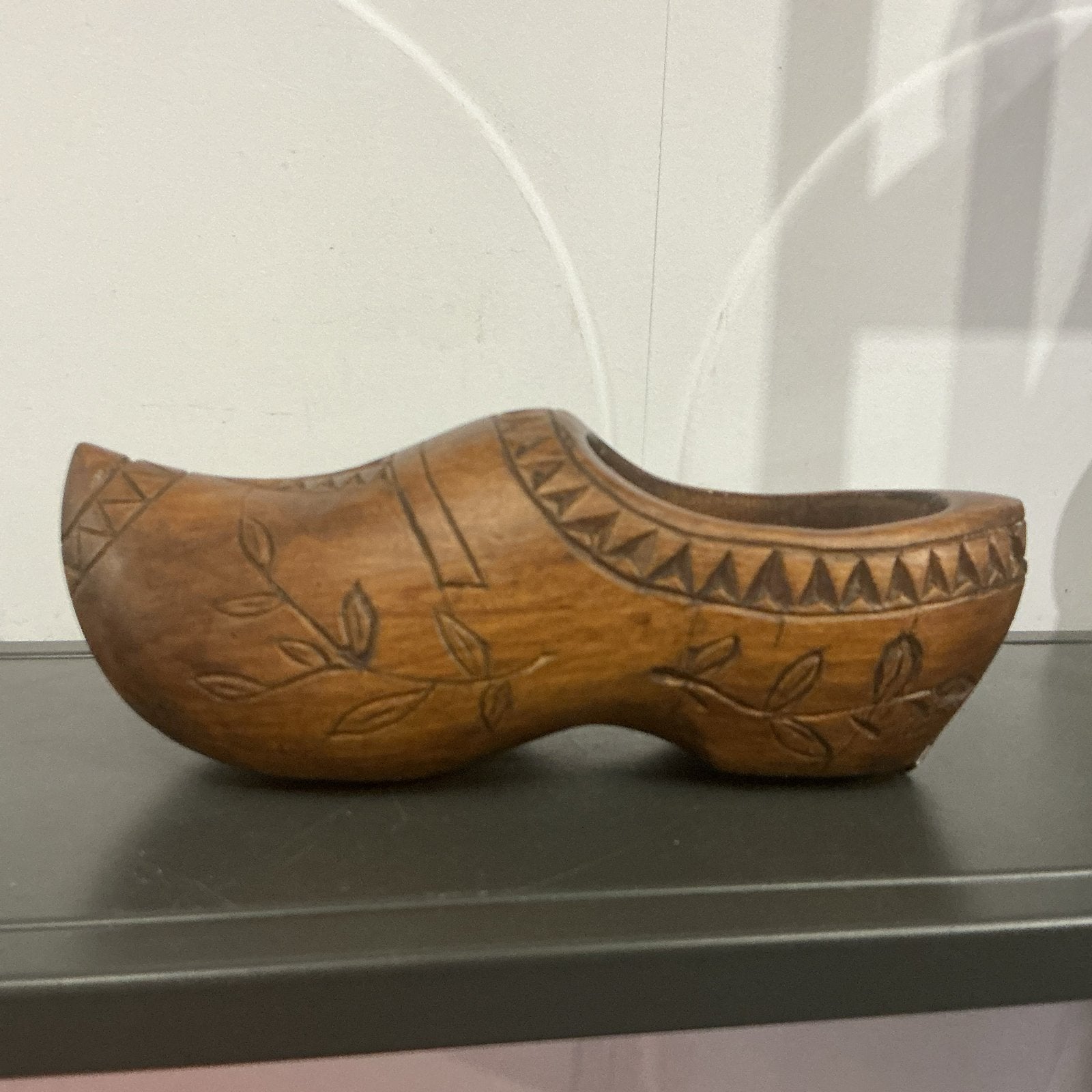 Decoratieve Houten Klomp - Handgesneden, Ophalen of Verzenden