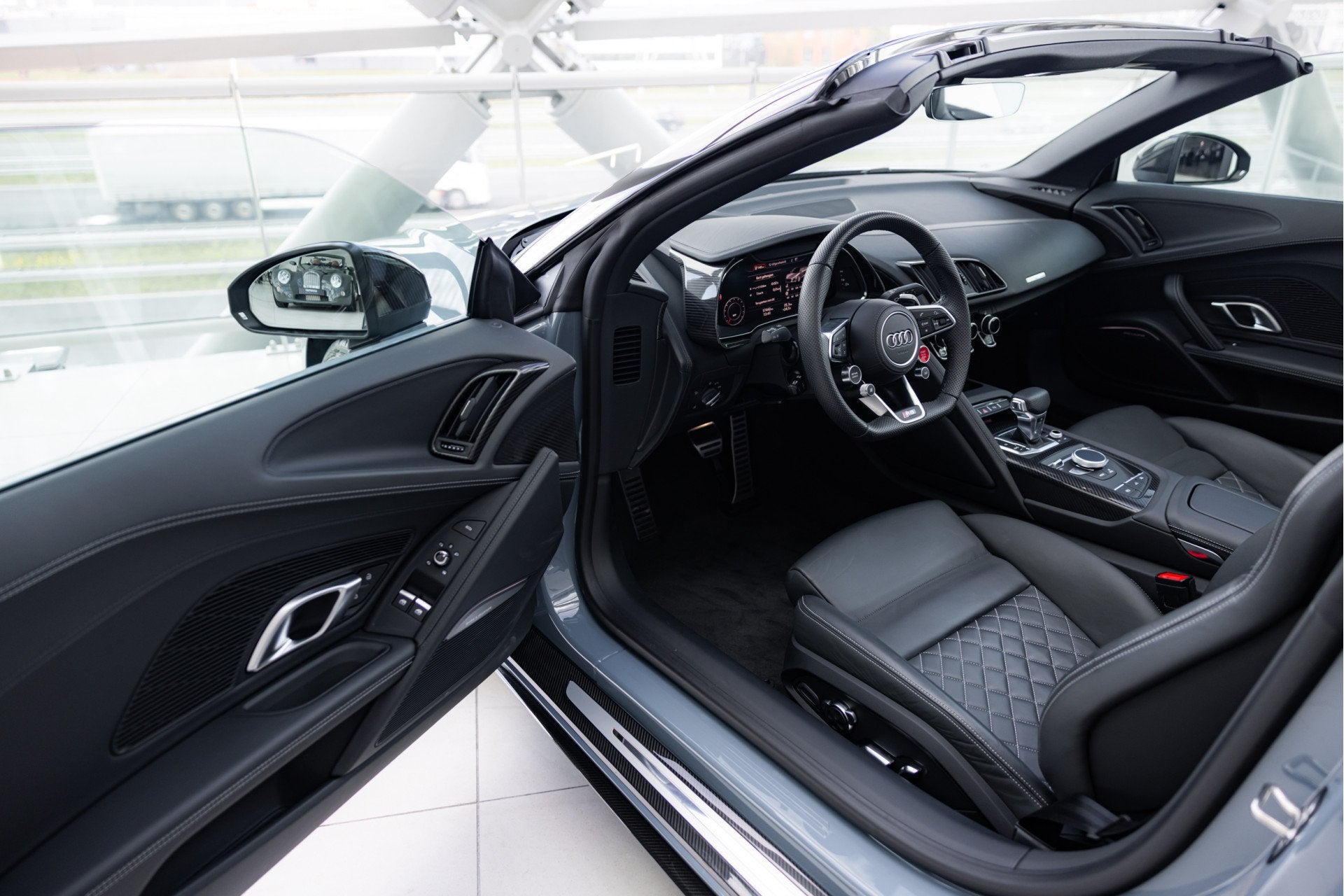 Audi R8 Spyder 5.2 V10 Performance Quattro | B&O | Kemora Gr, Auto's, Audi, Automaat, Dealer onderhouden, Gebruikt, 5204 cc