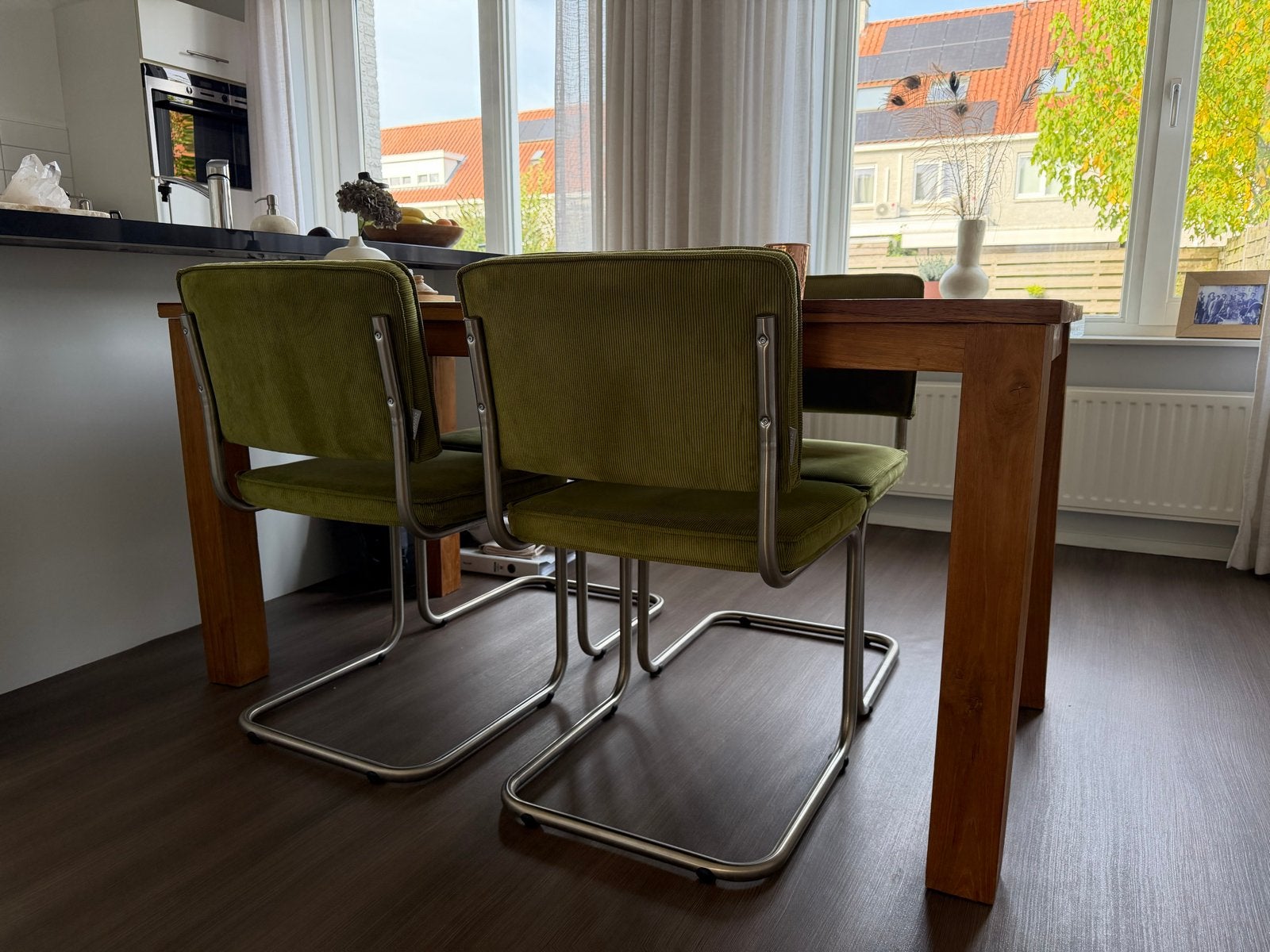 6x Zuiver Ridge stoelen - Zo goed als nieuw, Ophalen, Overige kleuren, Zo goed als nieuw, Metaal
