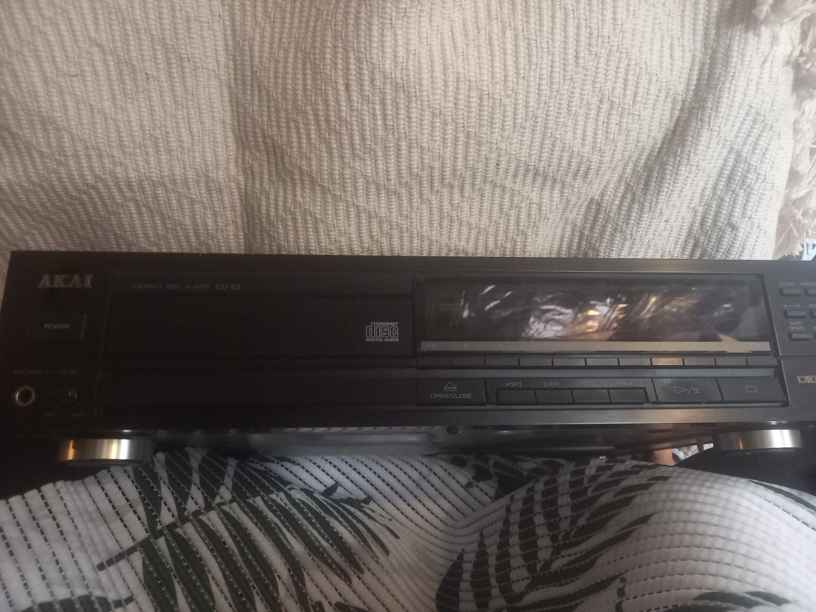 Akai CD-52 Compact Disc Player, Audio, Tv en Foto, Cd-spelers, Ophalen of Verzenden, Gebruikt, Overige merken