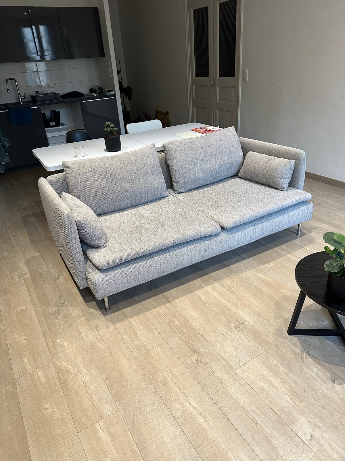Ikea bank te koop, Huis en Inrichting, Ophalen, Gebruikt, 150 tot 200 cm, Driepersoons