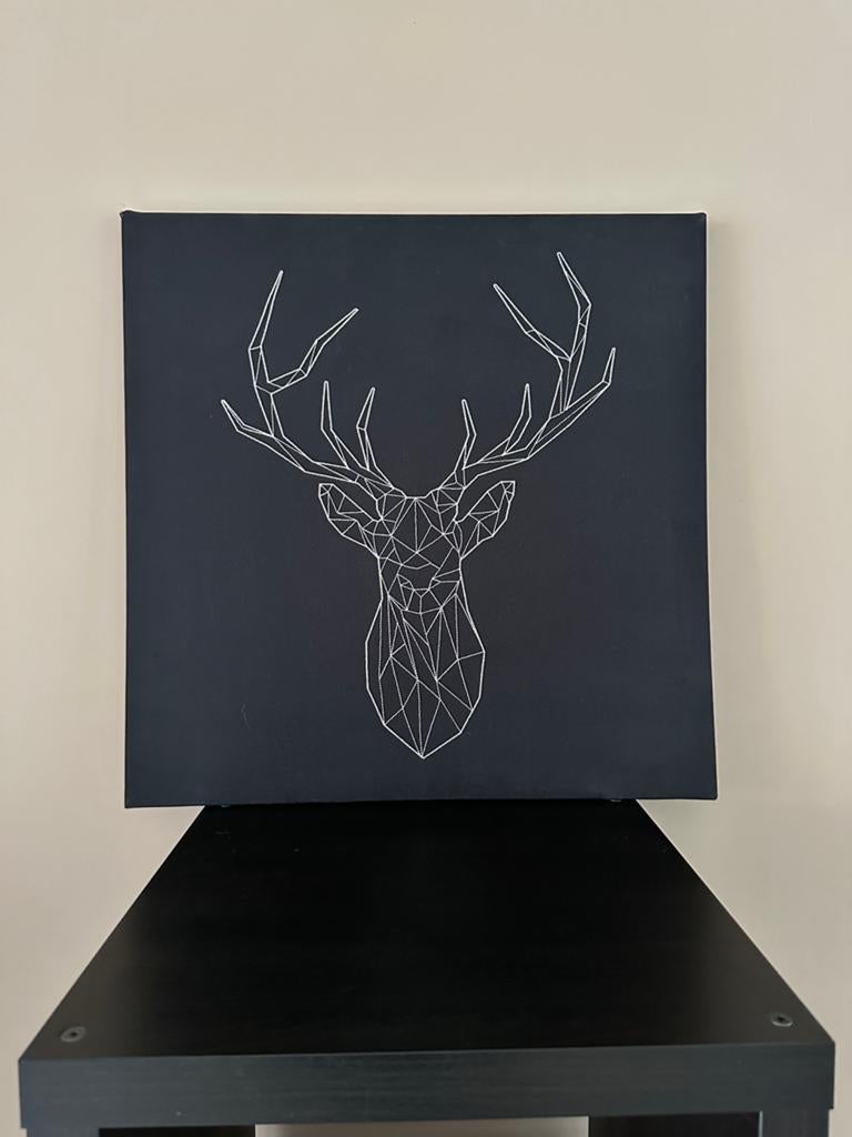Canvas Edelhert (Nieuw), Ophalen, 50 tot 75 cm, Overige typen, Nieuw