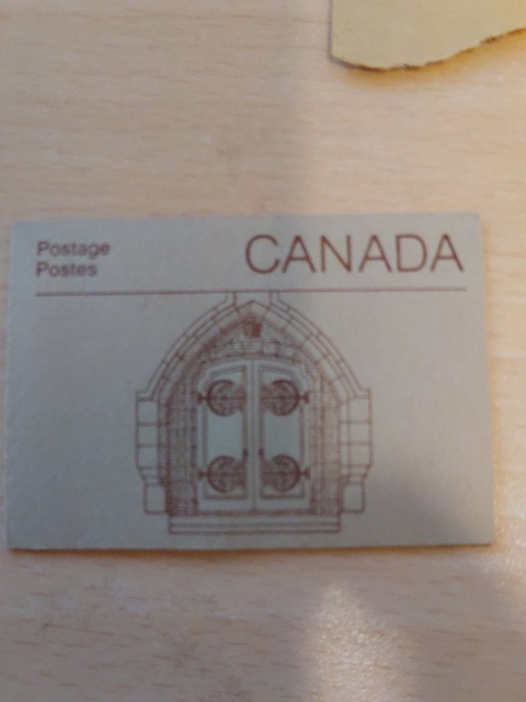 1985 Canada postzegelboekje Parlementsgebouwen, Verzenden, Postfris, Noord-Amerika