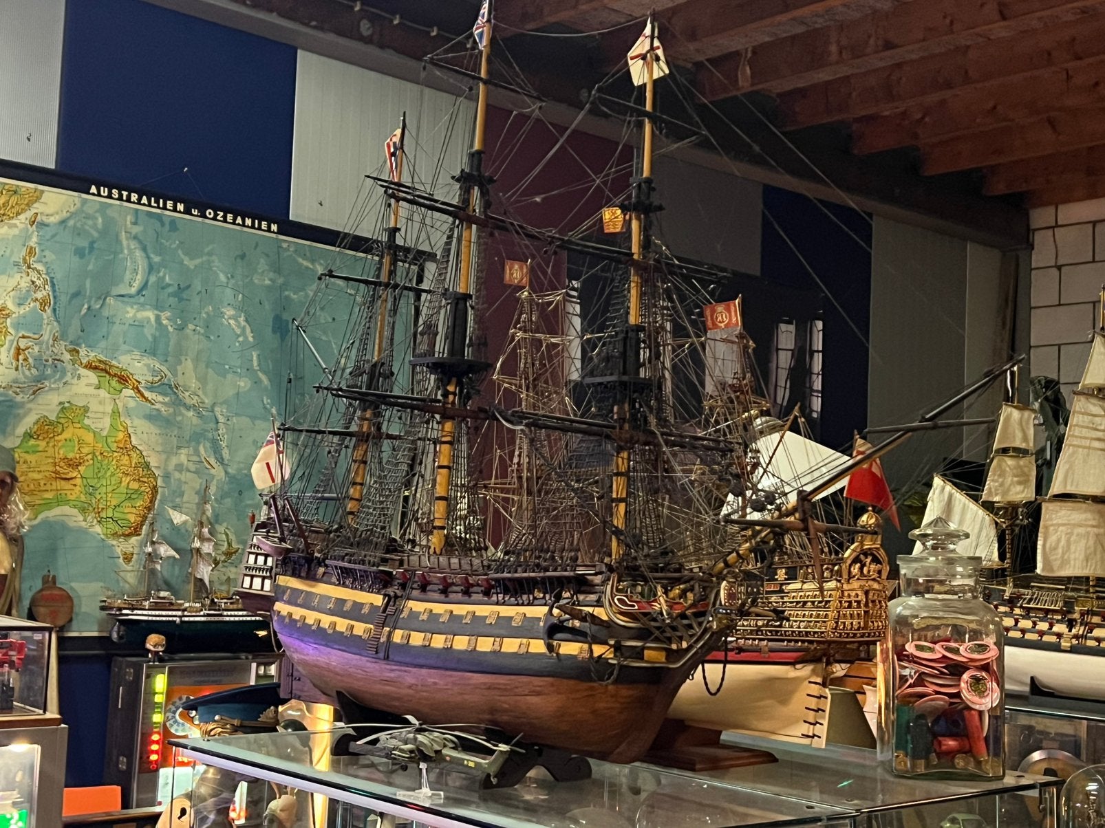 Prachtig model 140 cm HMS Victory, Hobby en Vrije tijd, Modelbouw | Boten en Schepen, Ophalen, Nvt, Nvt, Nvt