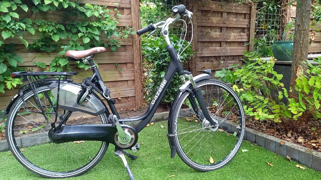 Gazelle damesfiets 53cm, Fietsen en Brommers, Fietsen | Dames | Damesfietsen, Ophalen, Velgrem, Versnellingen, Gazelle