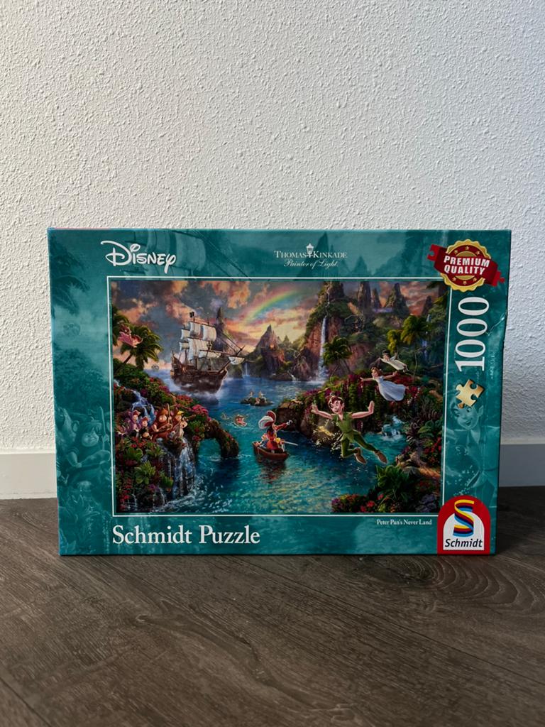 Peter Pan’s Never Land 1000 stukjes, Ophalen of Verzenden, 500 t/m 1500 stukjes, Zo goed als nieuw