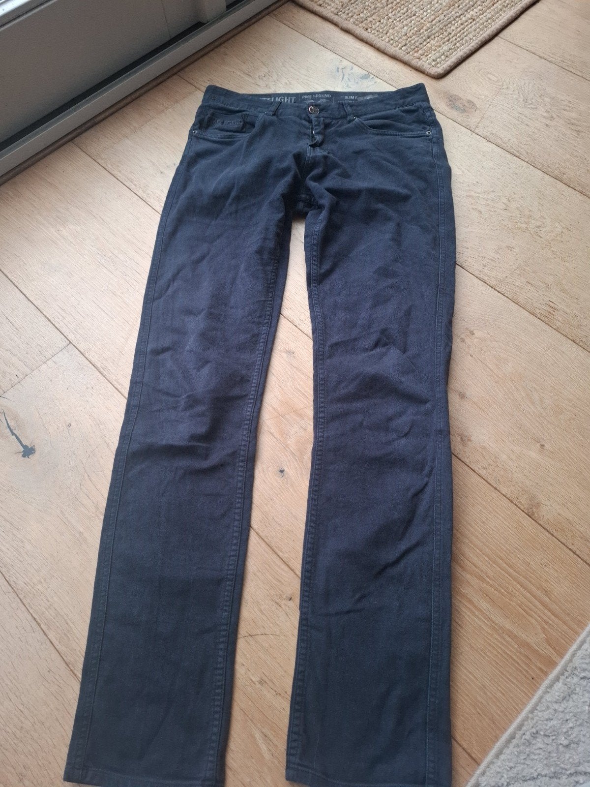 PME Legend Nightflight Slim Fit Straight Leg Jeans W33/L34, Zwart, Ophalen of Verzenden, Zo goed als nieuw, PME Legend