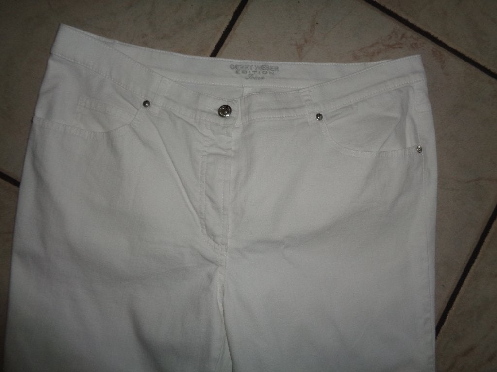 gerry weber 44 taille 46 cm model trina stretch, Wit, Maat 42/44 (L), Ophalen of Verzenden, Zo goed als nieuw