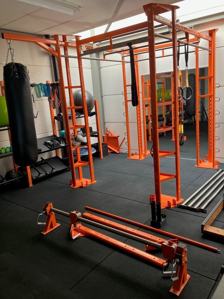 Mega Fitness Power Crossfit Krachtstation Rack, Ophalen, Gebruikt, Krachtstation, Benen
