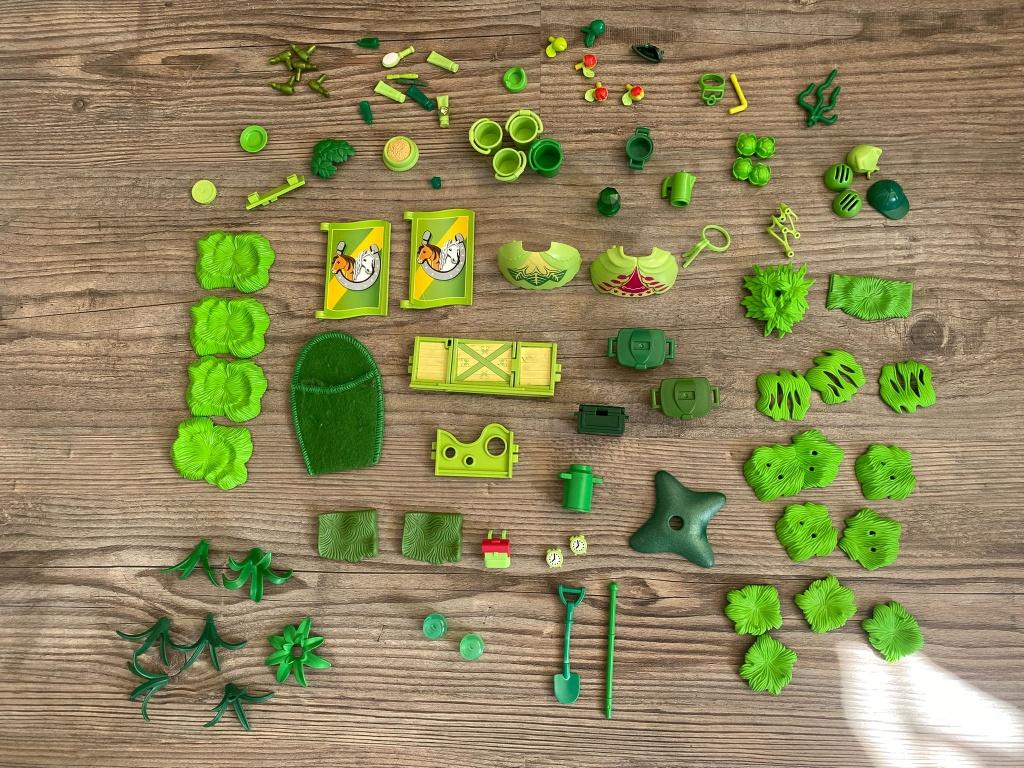 Groene Playmobil onderdelen, Kinderen en Baby's, Speelgoed | Playmobil, Ophalen of Verzenden, Gebruikt, Los playmobil