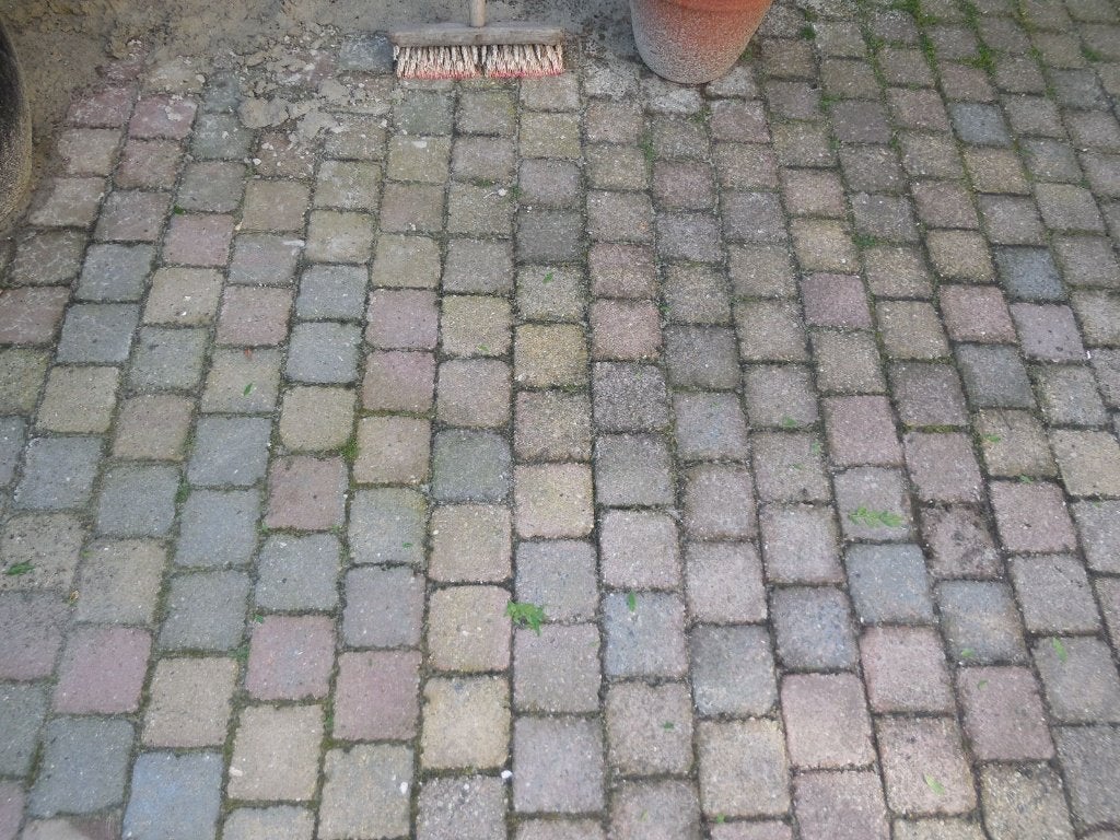 Cobblestones D.7 cm.10 x10 cm., Tuin en Terras, Tegels en Klinkers, Ophalen, Gebruikt, Klinkers, 10 m² of meer