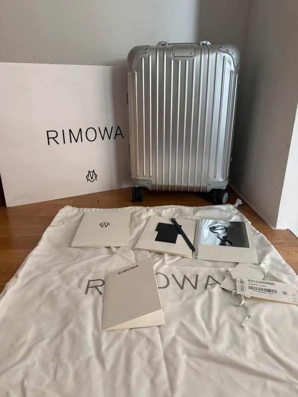 Rimowa Original Cabin S aluminium koffer zilver 55 cm, 50 tot 60 cm, Ophalen of Verzenden, Slot, Metaal
