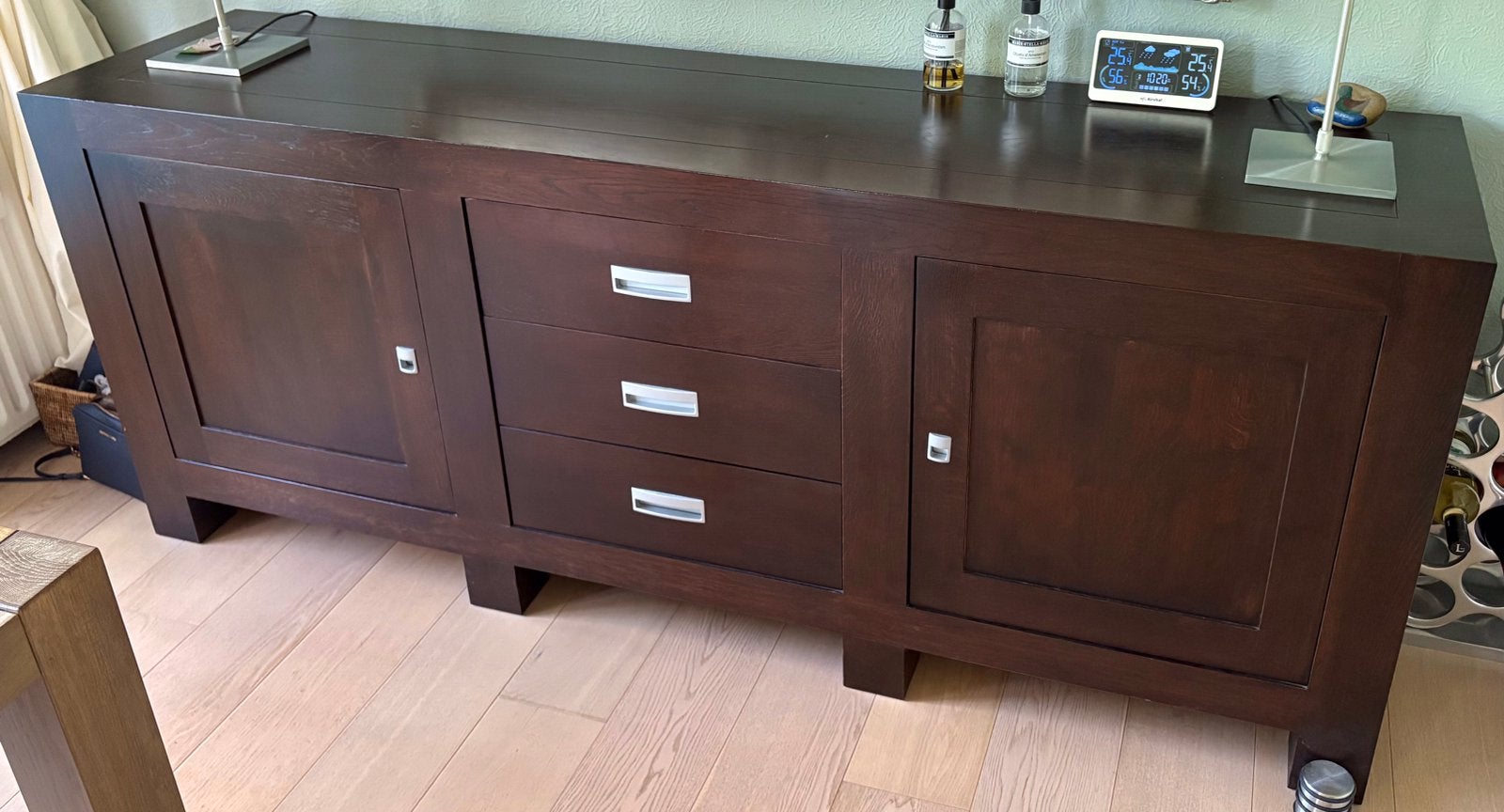 Dressoir van Bommel Wonen, Ophalen, Zo goed als nieuw, 200 cm of meer, 25 tot 50 cm