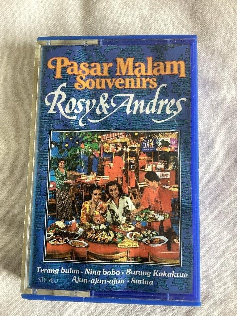 Pasar Malam Souvenirs Rosy & Andres MC, Cd's en Dvd's, Cassettebandjes, Gebruikt, Wereldmuziek, 1 bandje, Ophalen of Verzenden