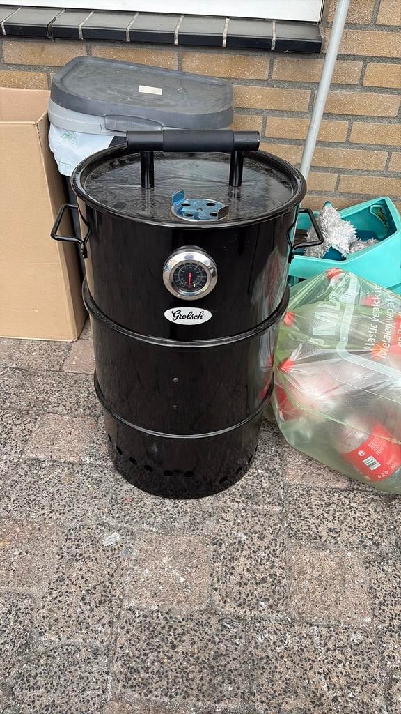 Grolsh rookoven bbq, Tuin en Terras, Houtskoolbarbecues, Ophalen, Nieuw