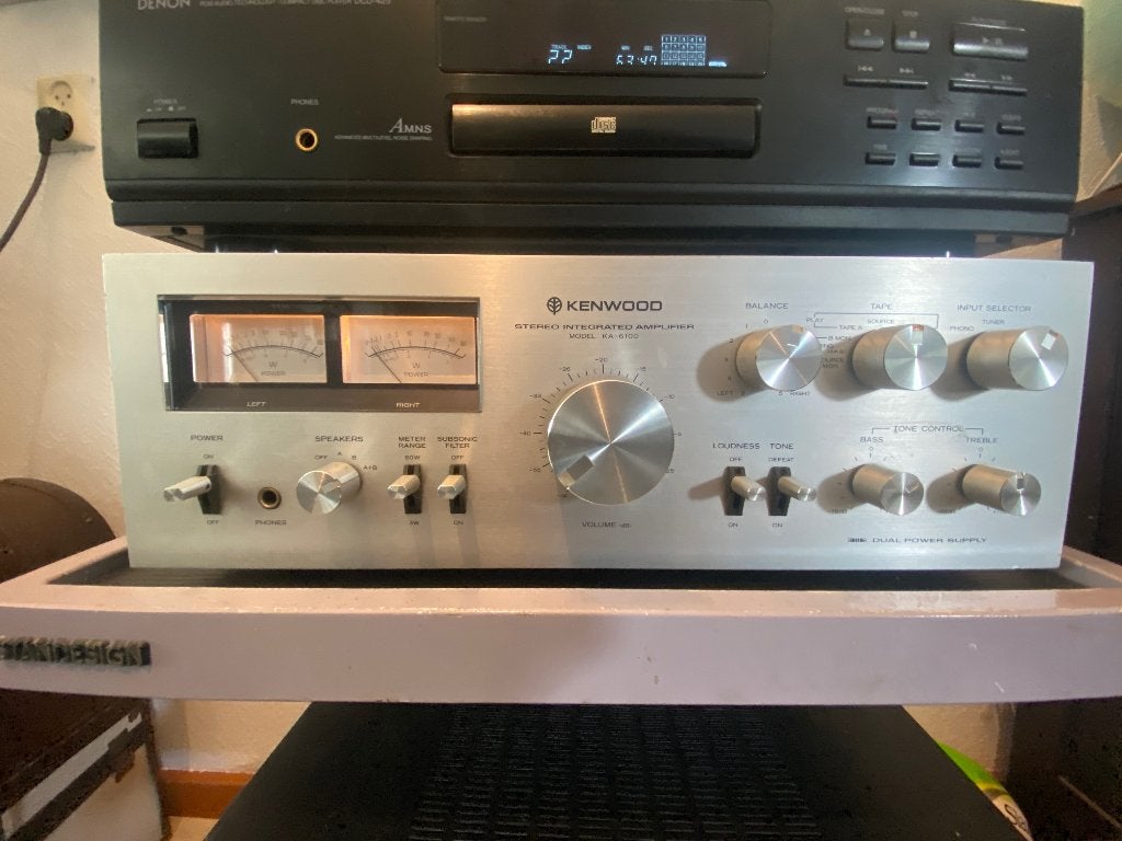 Kenwood KA -6100 integrated amplifier, Ophalen, Gebruikt, 60 tot 120 watt, Overige merken