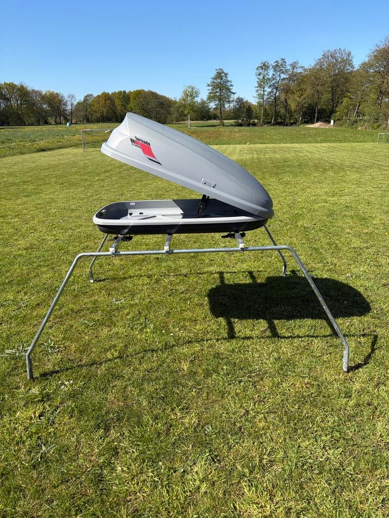 Dakkoffer Tornado by Jetbag voor vouwwagen, Ophalen, Gebruikt
