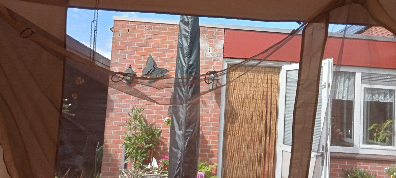 Mooie en goede partytent, Verzenden, Partytent, Minder dan 4 meter, Zo goed als nieuw